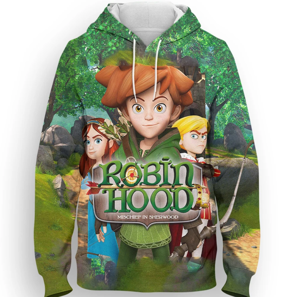 

Robin Hood 3d Print Hoodies Men Women Fashion Anime Hoodie Kids Hip Hop Hoodie Boy Sweatshirts Women Tracksuits Animation Coats