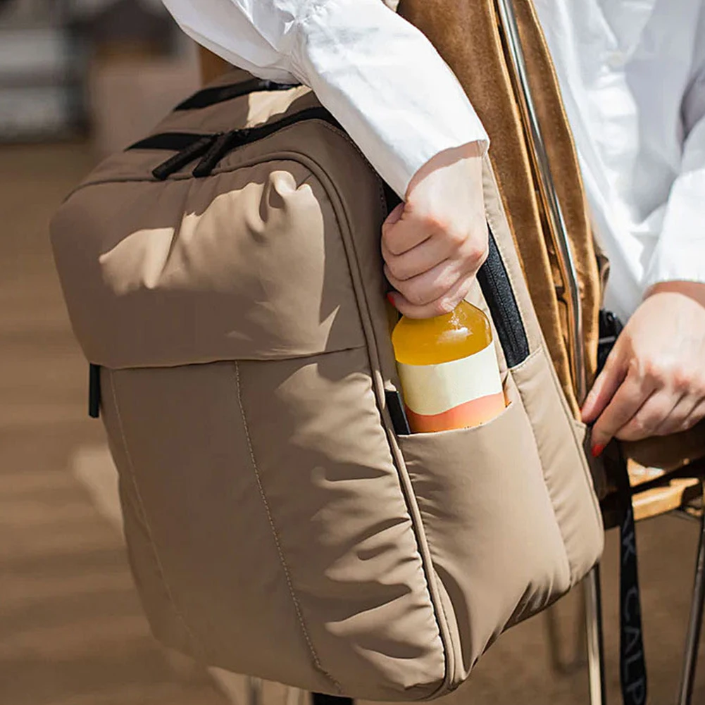 

Lightweight Fashion Simple Backpack Multifunctional Carry-on Bag Large Capacity with Shoe Compartment for Outdoor Travel Fitness