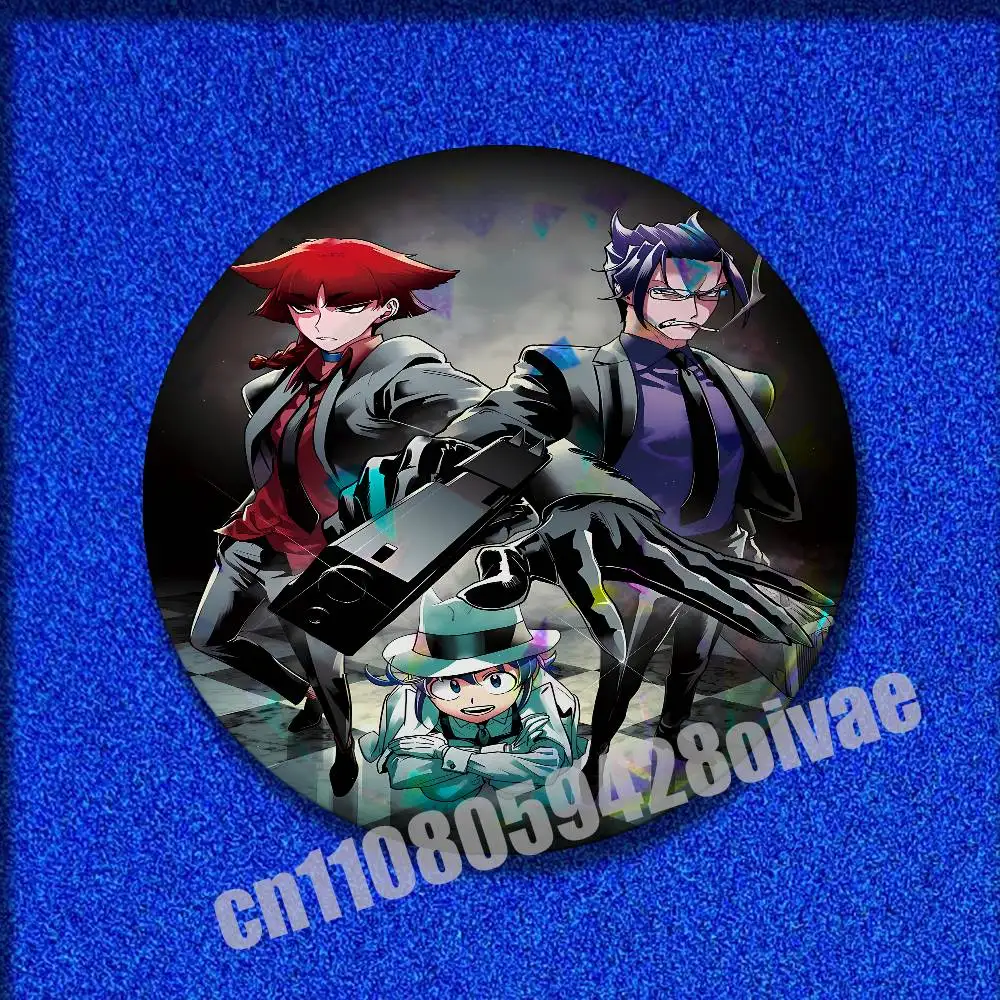 Бейдж-значок W-Welcome to Demon School Iruma-kun Iruma Suzuki, чехол для аксессуаров, украшение, 44 мм, 32 мм, брошь, круглые значки-пуговицы (art.: 3920d7b018596) - 3920d7b018596