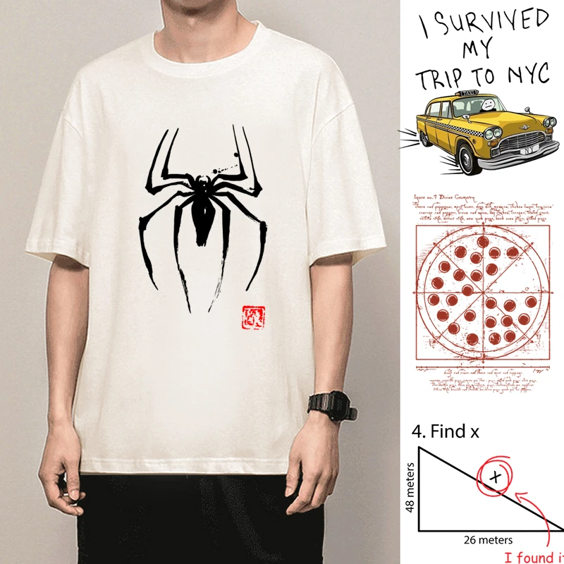 

Spider Home Tom Holland STARS LOVES Sportswear Short Sleeve T-shirt Men's Women's Clothing Tops Cosplay Star Bag Summer Jumper
