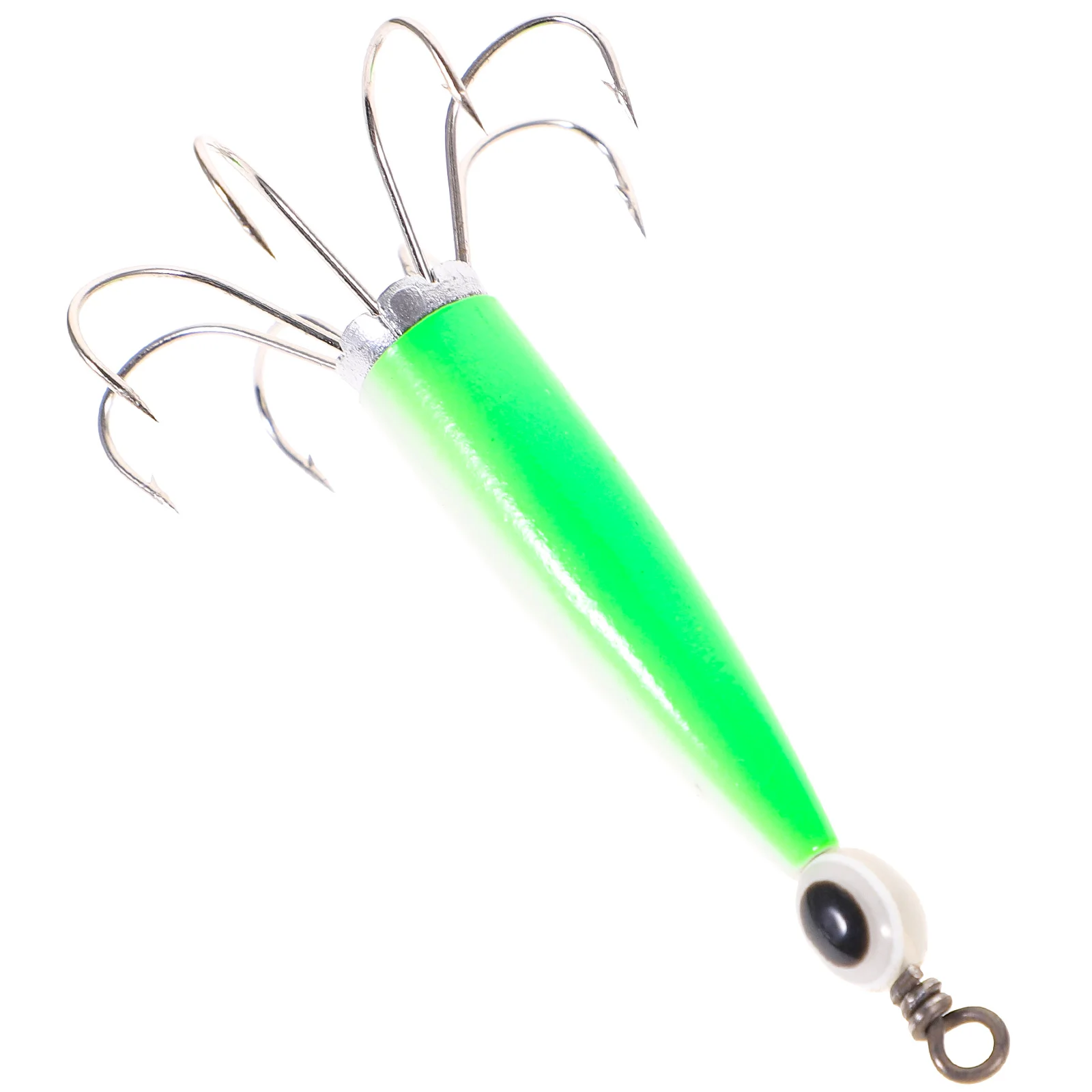 

Fluorescent Squid Hook Cuttlefish Sleeve Fishing Lure Bait Head Hook