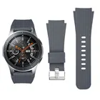 Ремешок силиконовый для Samsung Galaxy Watch 3 45 мм, официальный браслет для смарт-часов, аксессуары для Galaxy Watch 46 мм Gear S3 22 мм