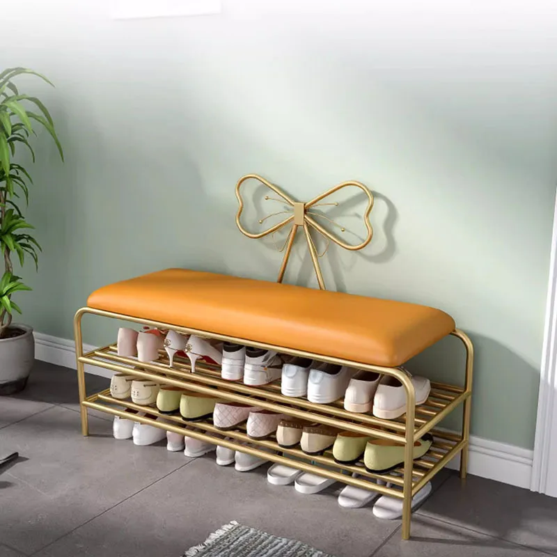 Органайзер для хранения обуви роскошная скамейка гостиной шоу Минималистичная