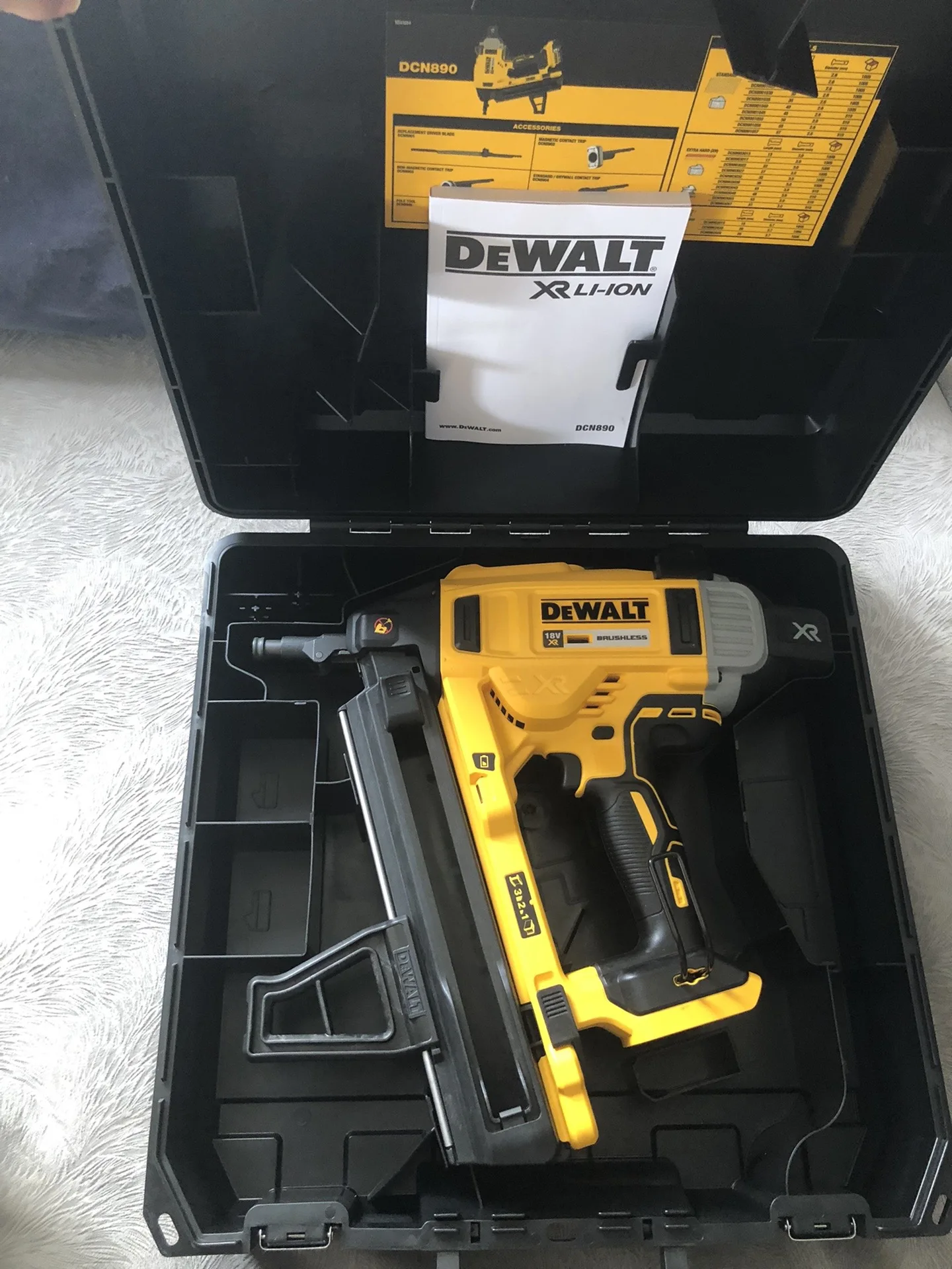 DEWALT brushless high-performance cordless 20V lithium-ion h