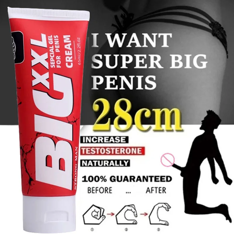 

65ml Penis Enlargement Cream Aphrodisiac Erection Products Herbal Increase Big Dick Male pills Enhancer Growth Gel Sex Product