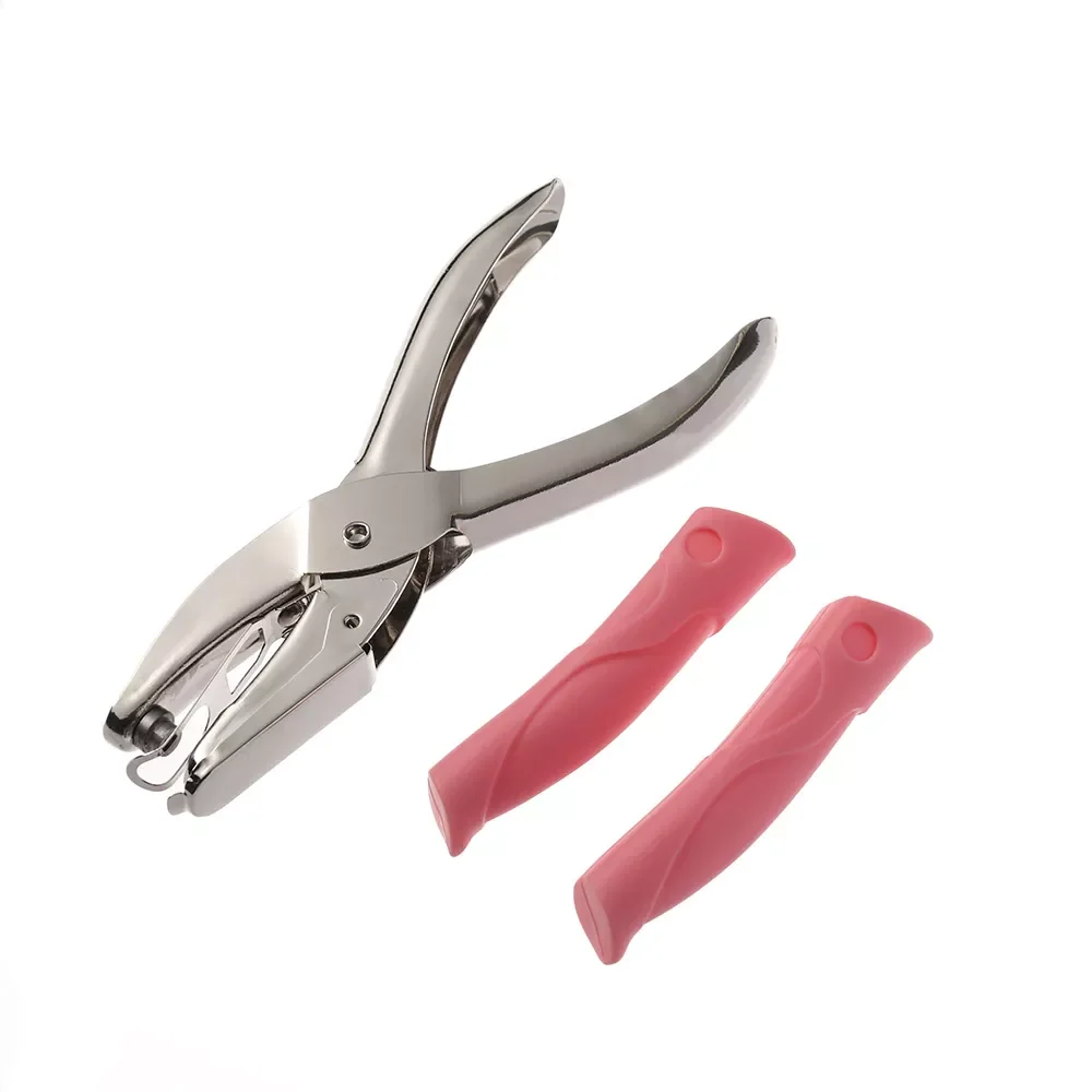 

1.5/3/6mm Mini Heart Circle Shape Hole Punch Hand Tool Metal Single Hole Paper Cutter Craft Scrapbook Binding Stationery Tool