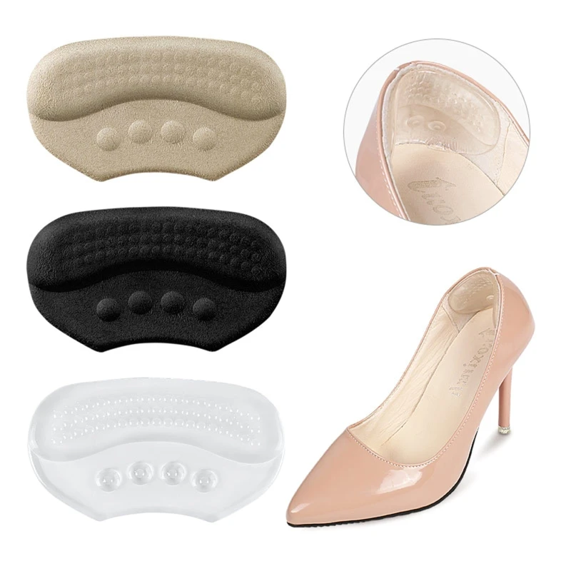 

Heel Grips Liner Cushions Inserts for Loose Shoes,Heel Pads Snugs for Shoe Too Big Filler Prevent Heel Slip and Blister