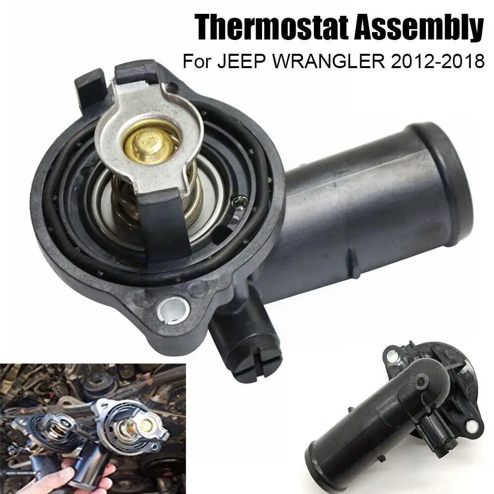

Brand New Genuine Engine Coolant Thermostat Housing Assy 05184651af 5184651ag For Thermostat Assembly V7h1 Z0T2