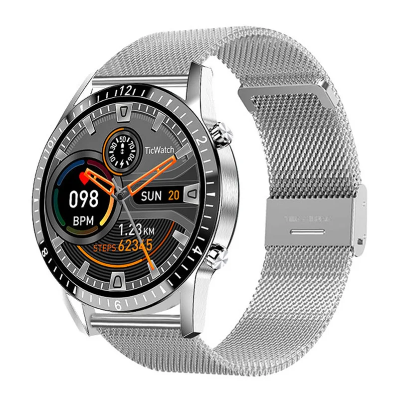 

2023 New ECG+PPG Health Monitor Heart Rate Blood Pressure Watch Waterproof Sport Smartwatch Men for ZTE Axon 30 Pro LG V35 Sony