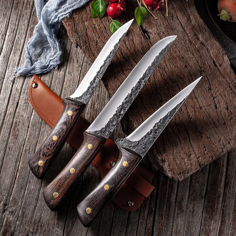 

Forged Boning Knife Stainless Steel Pork Gear Split Meat Bone Cleaver