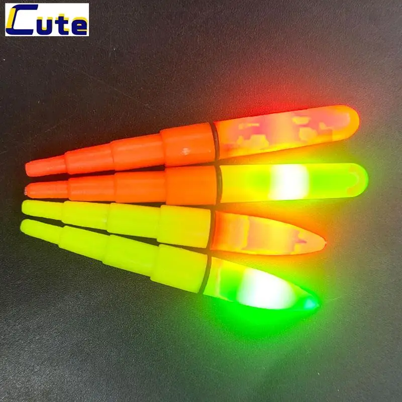 

New 1PC Yellow/Orange Lightstick Fishing Light Stick Work LED Luminous Float Night Fishing Float Bobber Accessory Hot Sale