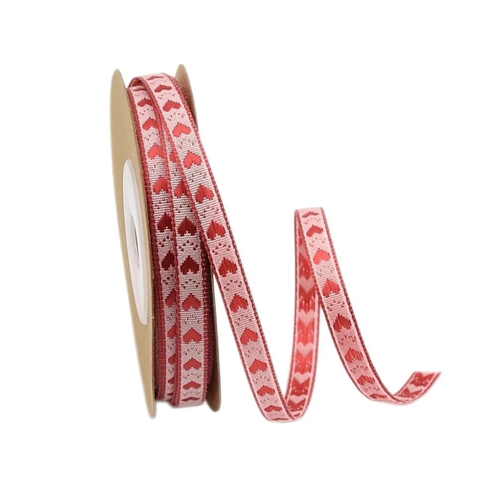 

Ribbon Gift Wrapping Heartribbons Diy Organza Crafts Wedding Printed Satinvalentine Sheer Craft Bow Package Love Wired Grosgrain