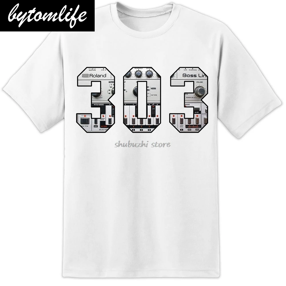 

TB303 Music Sampler T Shirt DJ CDJ 2000 NXS DJM AKAI 808 Technics Serato Cool Casual pride t shirt men