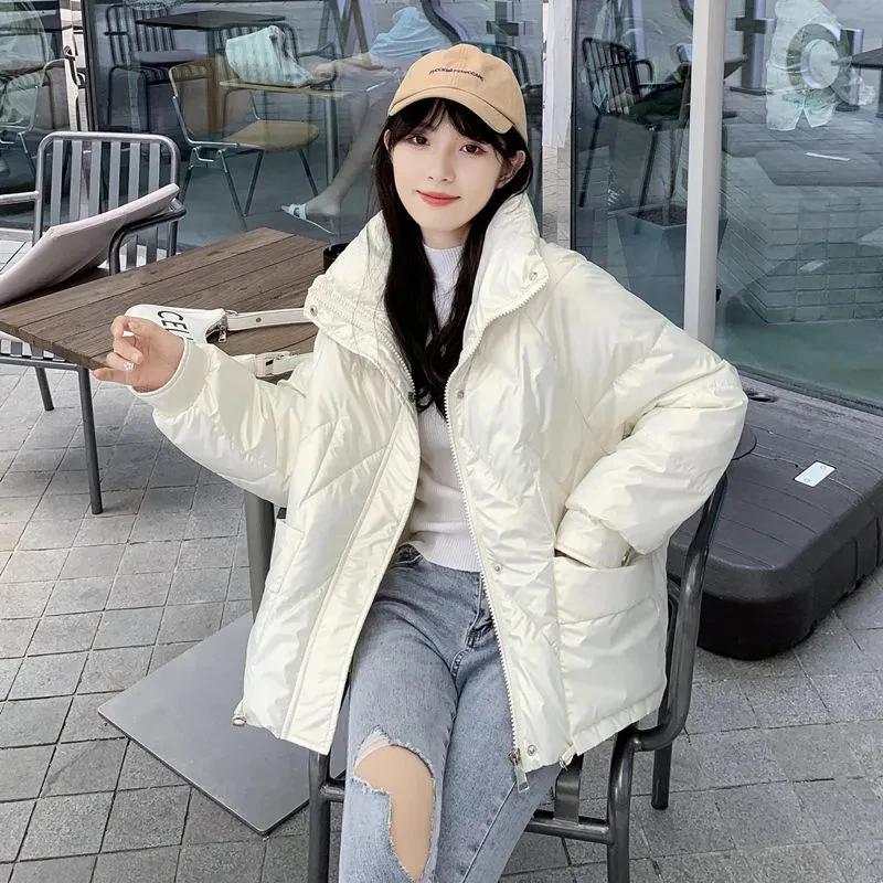 

Fashion Parkas Coat Womens Winter Jacket Autumn 2022 Korean Fashion Oversized Jackets Casual Thicken Warm Outerwear