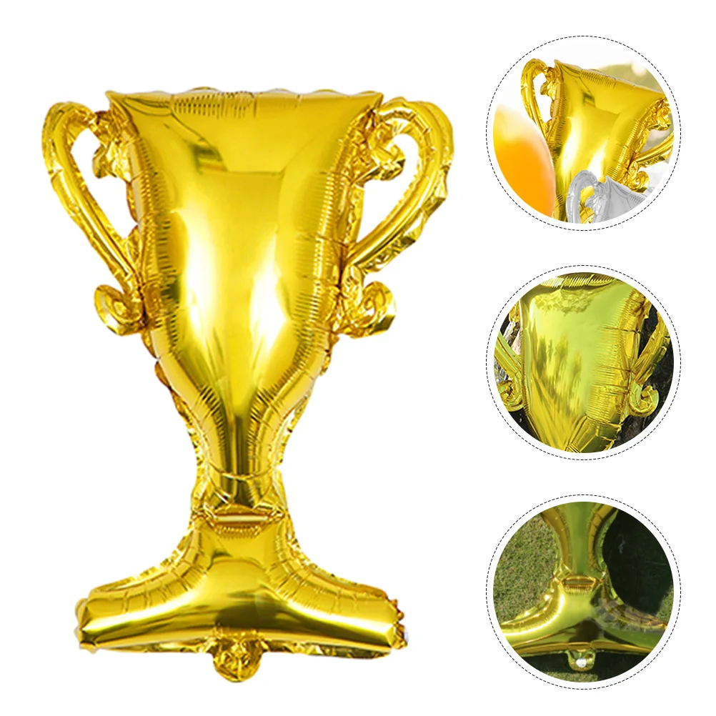 10 шт. трофей алюминиевая пленка воздушные шары украшения из фольги спортивные