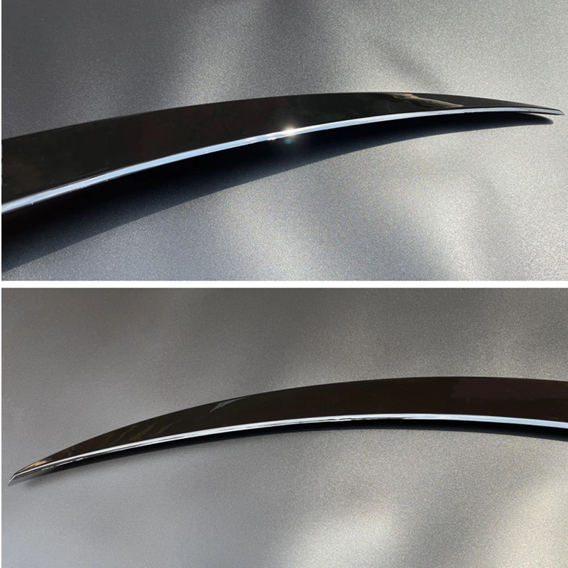 For Mercedes-Benz C-class W205 C180 C200 C260 2015-2021 Rear Roof Spoiler Wings Glossy Black Carbon Fiber Look | Автомобили и