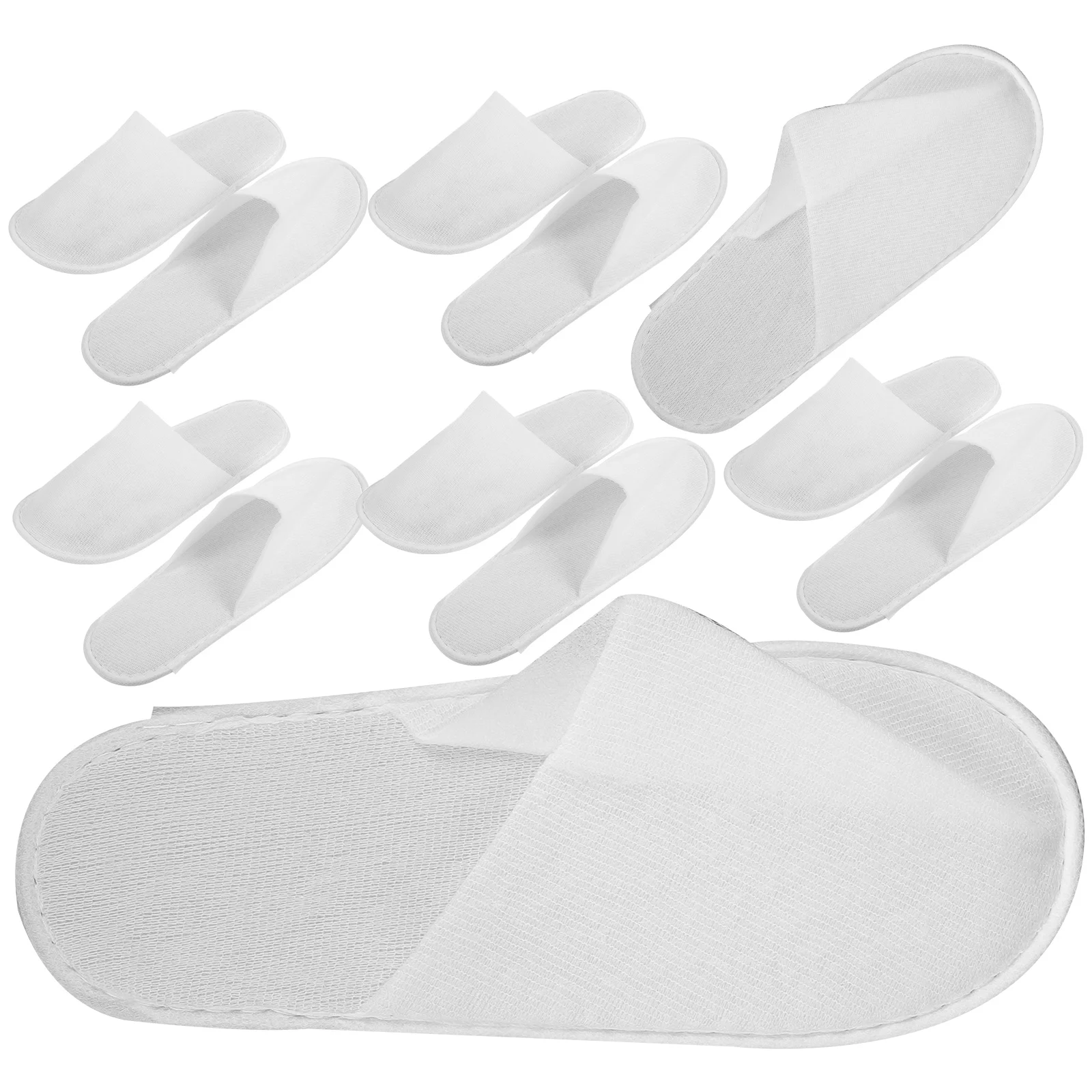 

12 Pairs Of Guest Spa Disposable House Slippers For Guest Disposable House Slippers Hotel Slippers Bulk for Guest Home Travel