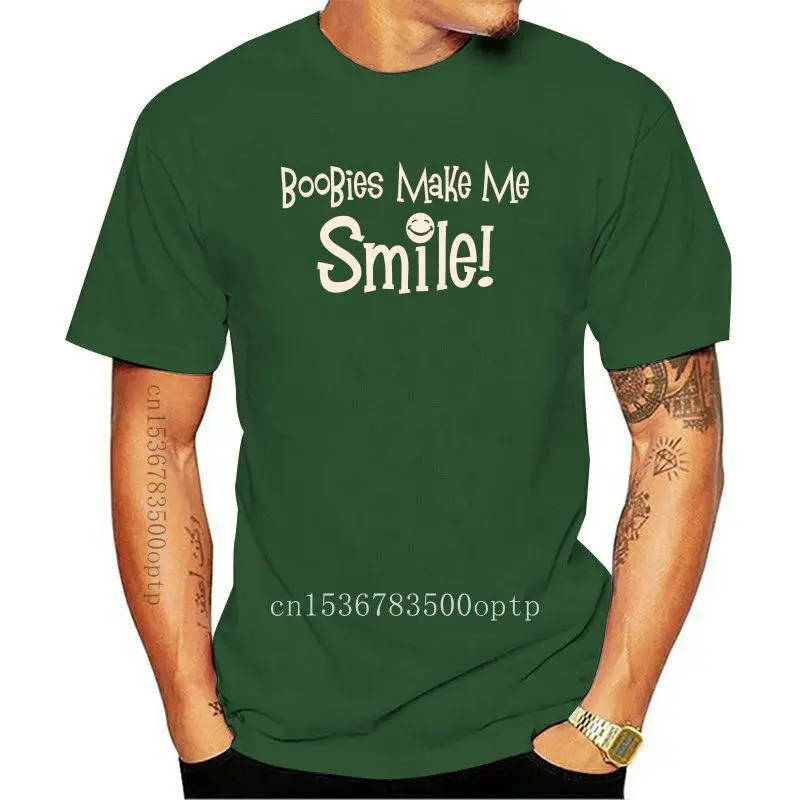 

Man Clothing New BooBies Make Me Smile! T-SHIRT BEST Assorted Colors Funny Must Adult Sizes S-5XL Fashion T Shirt Brand Hip Hop
