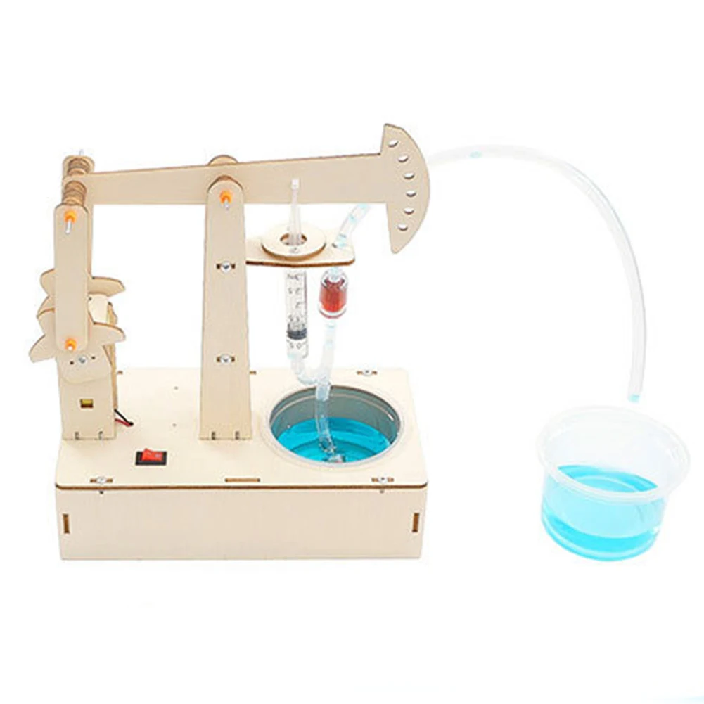 

DIY Pumping UnitModel Assemble Kit Mini Diy Pumping Unit Children'S Interesting Science Experiment Steam Toy