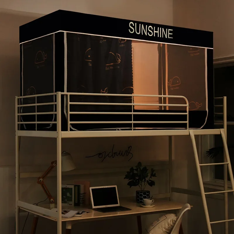 Москитная сетка защита от комаров затемнение 2-в-1 навес для кровати занавеска 3