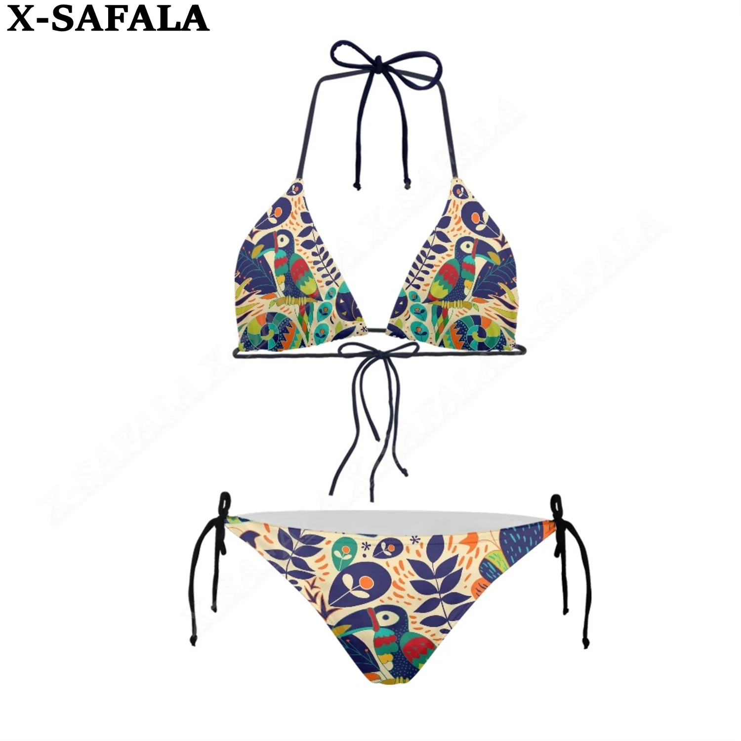 

Австралийский бикини Naidoc Day с 3D принтом, микро-треугольник с завязками сбоку, летняя пляжная одежда, Манкини, милый пикантный пляжный купальный костюм-1