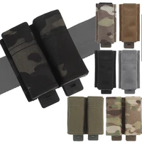 tactical molle 1911 mag pouch single double magazine holder open top pistol magazine holster carrier hunting airsoft accessories