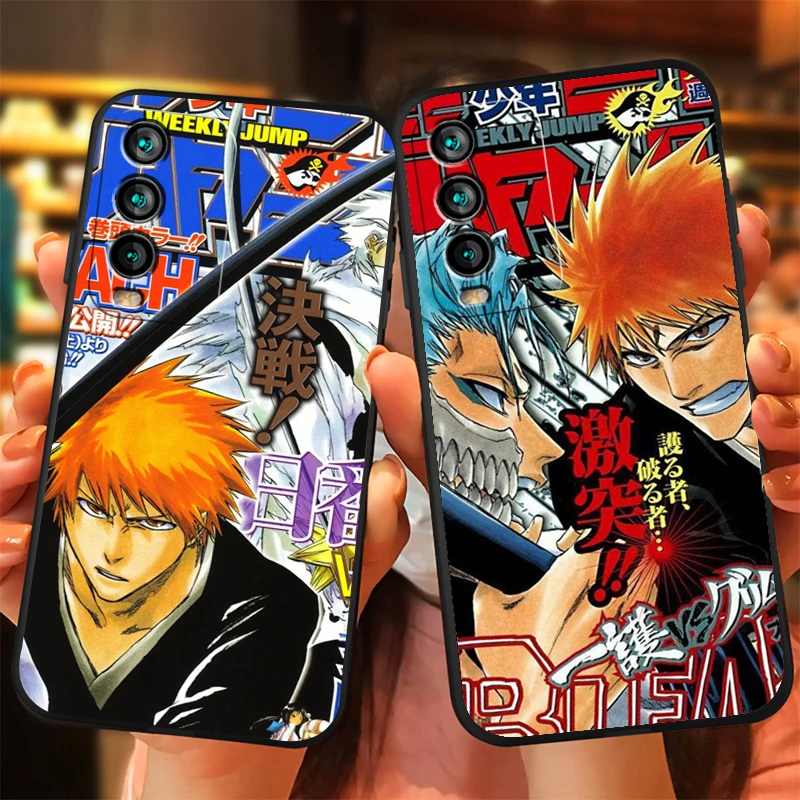 

Bleach Anime Japan Phone Cases For Xiaomi Redmi 7 7A 9 9A 9T 8A 8 2021 7 8 Pro Note 8 9 Note 9T Funda Carcasa Soft TPU