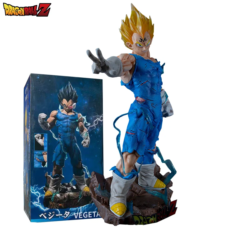 

Экшн-фигурка Gk Dragon Ball, 48 см, супер сайян маджин Вегета, высококачественная коллекционная кукла, игрушки, модель, настольные украшения, подарок для детей