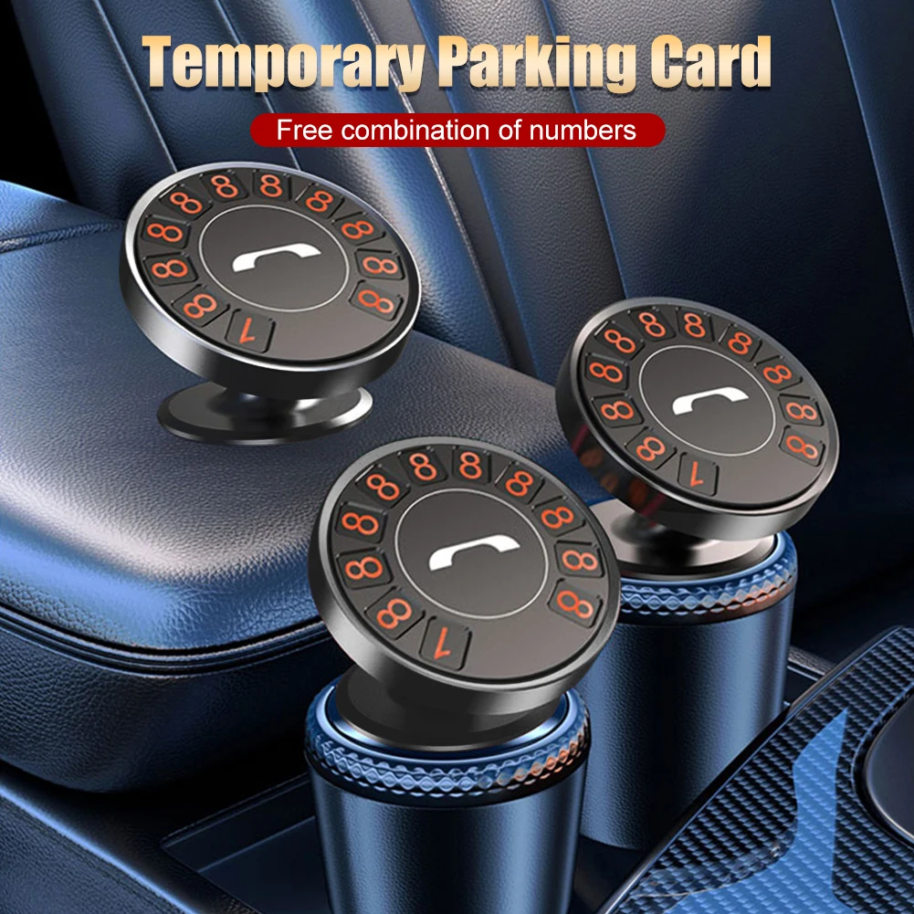 

Car Air Freshener Temporary Parking Card Sticker Aromatherapy Accessories