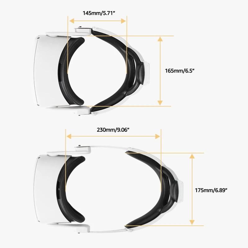 Регулируемая повязка на голову подушка шлем совместим с Oculus Quest 2 Поддерживайте