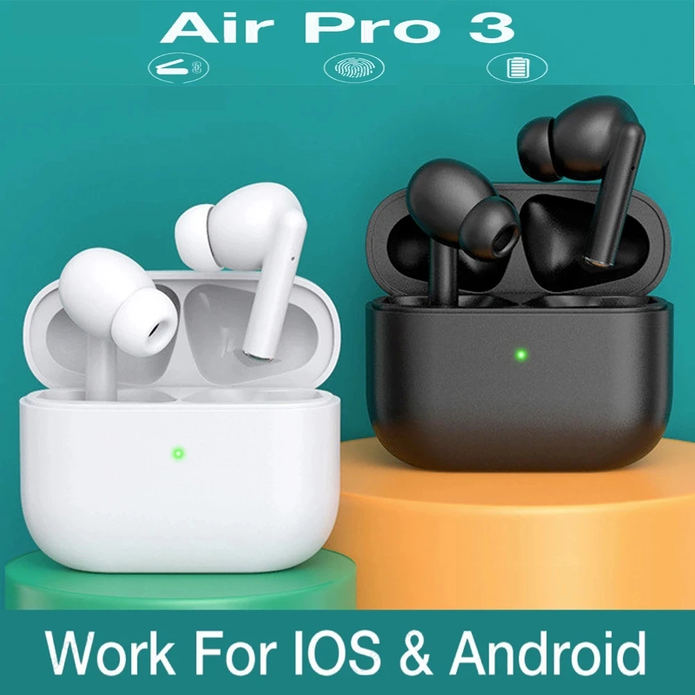 TWS-наушники Air Pro 3 с поддержкой Bluetooth 5 0 и функцией шумоподавления | Электроника