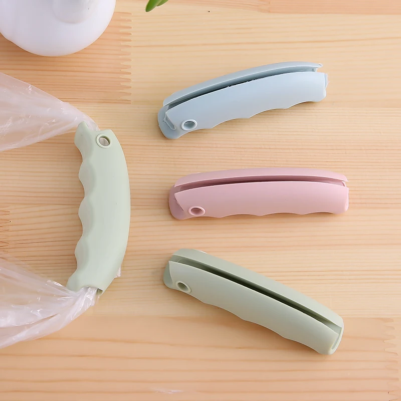 

Silicone Portable Vegetable Device Labor Saving Shopping Bag Carry Holder With Keyhole Handle Comfortable Grip Protect Hand Tool