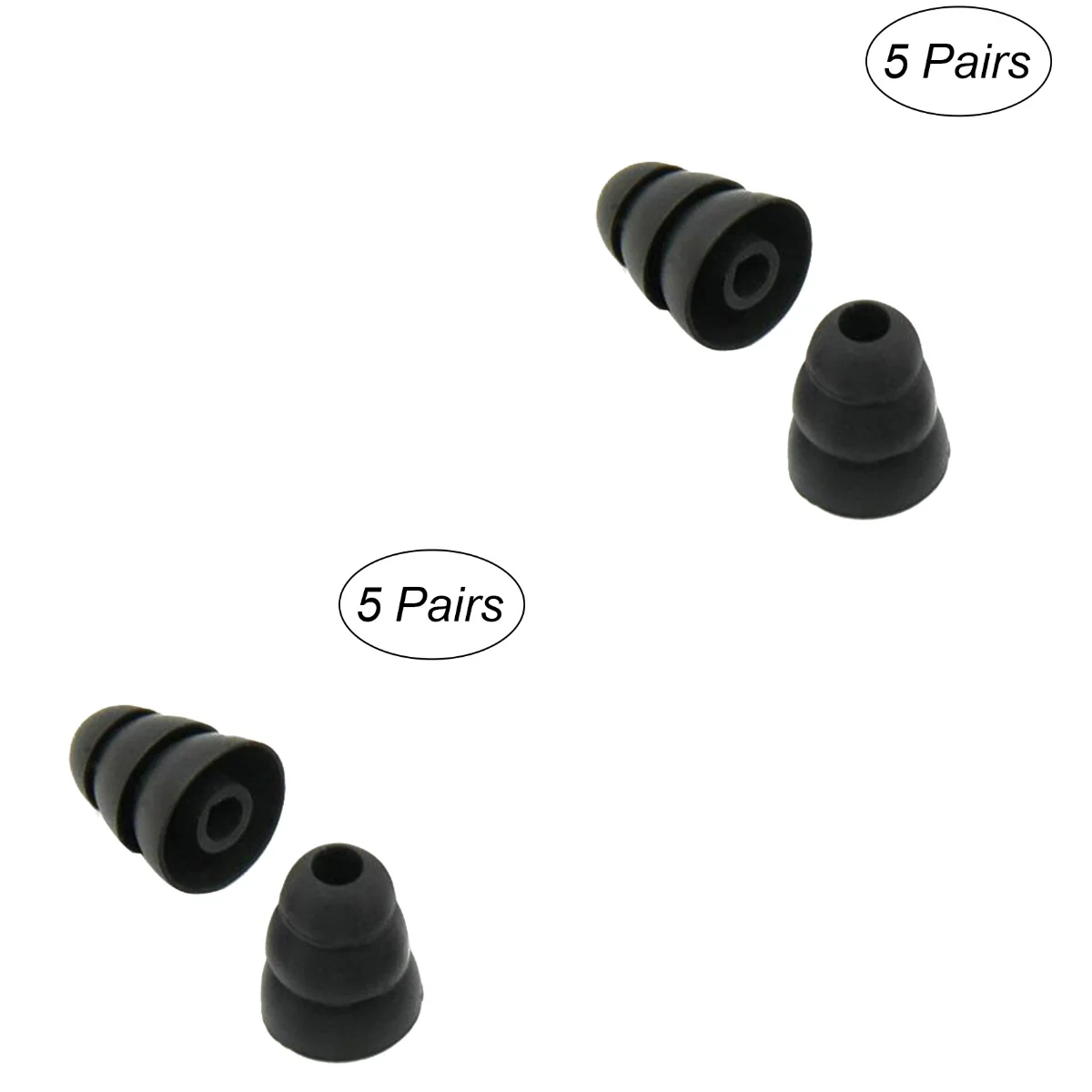 

Earbud Ear Silicone Tips Noise Headphone Accessories Cap Covers Cancelling Plug Tip Sleeves Cushions Reducing Plugs Earpads Caps