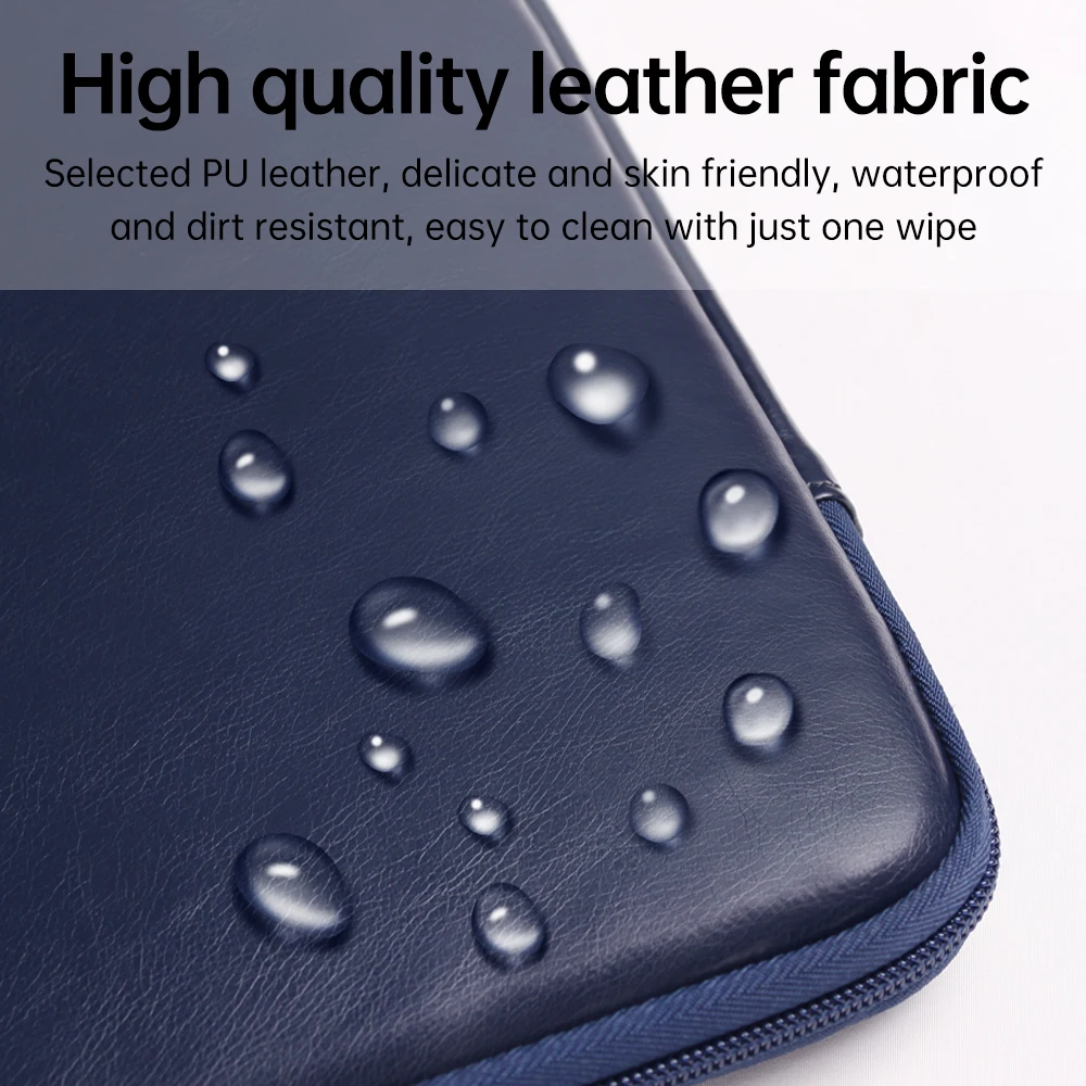 Фото Чехол для ноутбука MacBook macbook air m2 M3 2024 13,6 15,3 дюймов коврик для мыши из ПУ Bag для MacBook Pro 14 M1 14,2 16 2023 A2991 №5