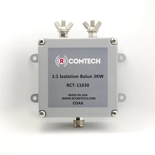 

RCOMTECH Balun RCT-11030 1:1 3 кВт 3000 Вт HF Коротковолновая антенна Balun 1,8-54 МГц 160 м-6 м