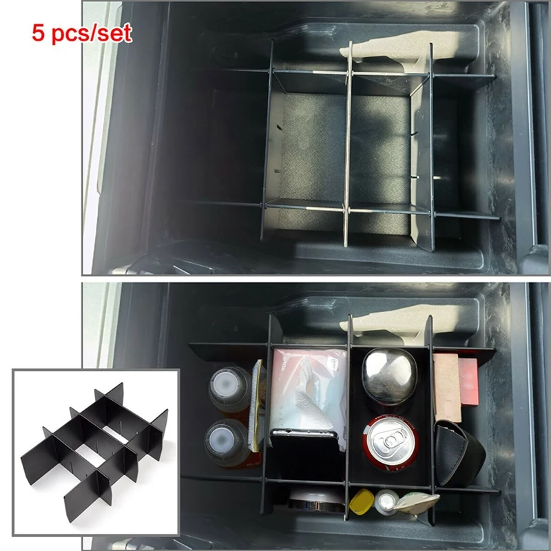 Разделительная вставка для ящика хранения интервалов в подлокотнике
