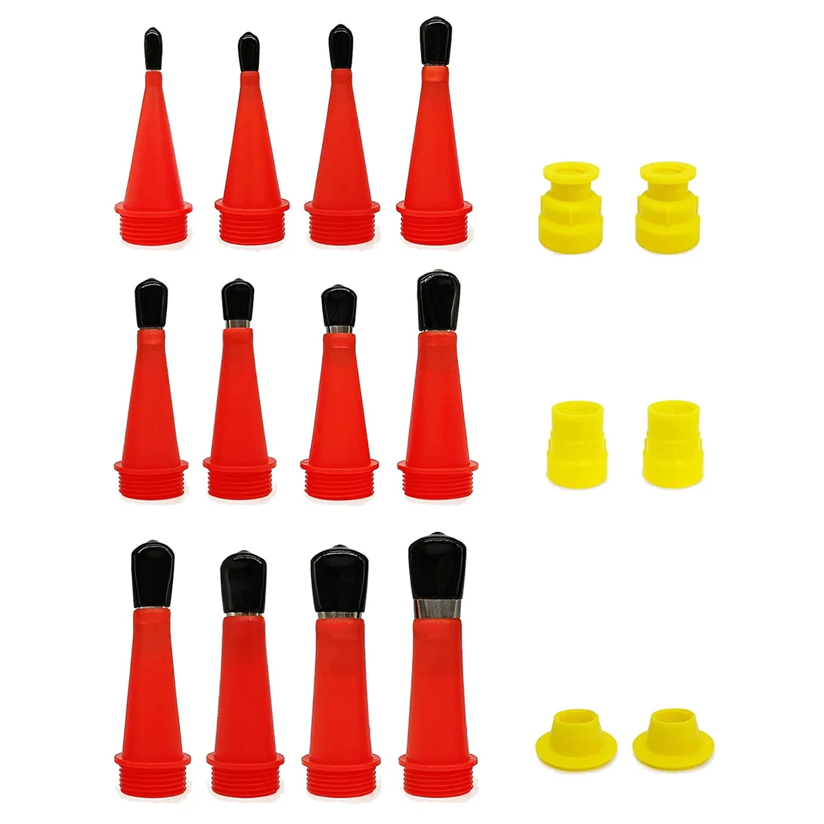 

Силиконовая насадка-аппликатор из нержавеющей стали, 18 шт.