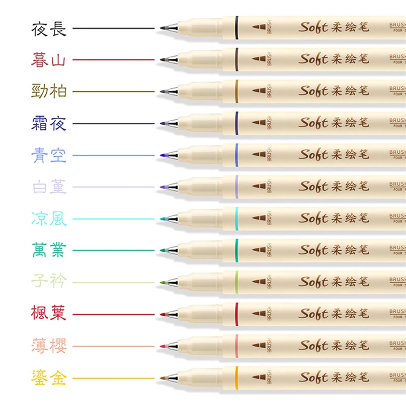 3 шт. ручка-маркер для рисования скетчей |