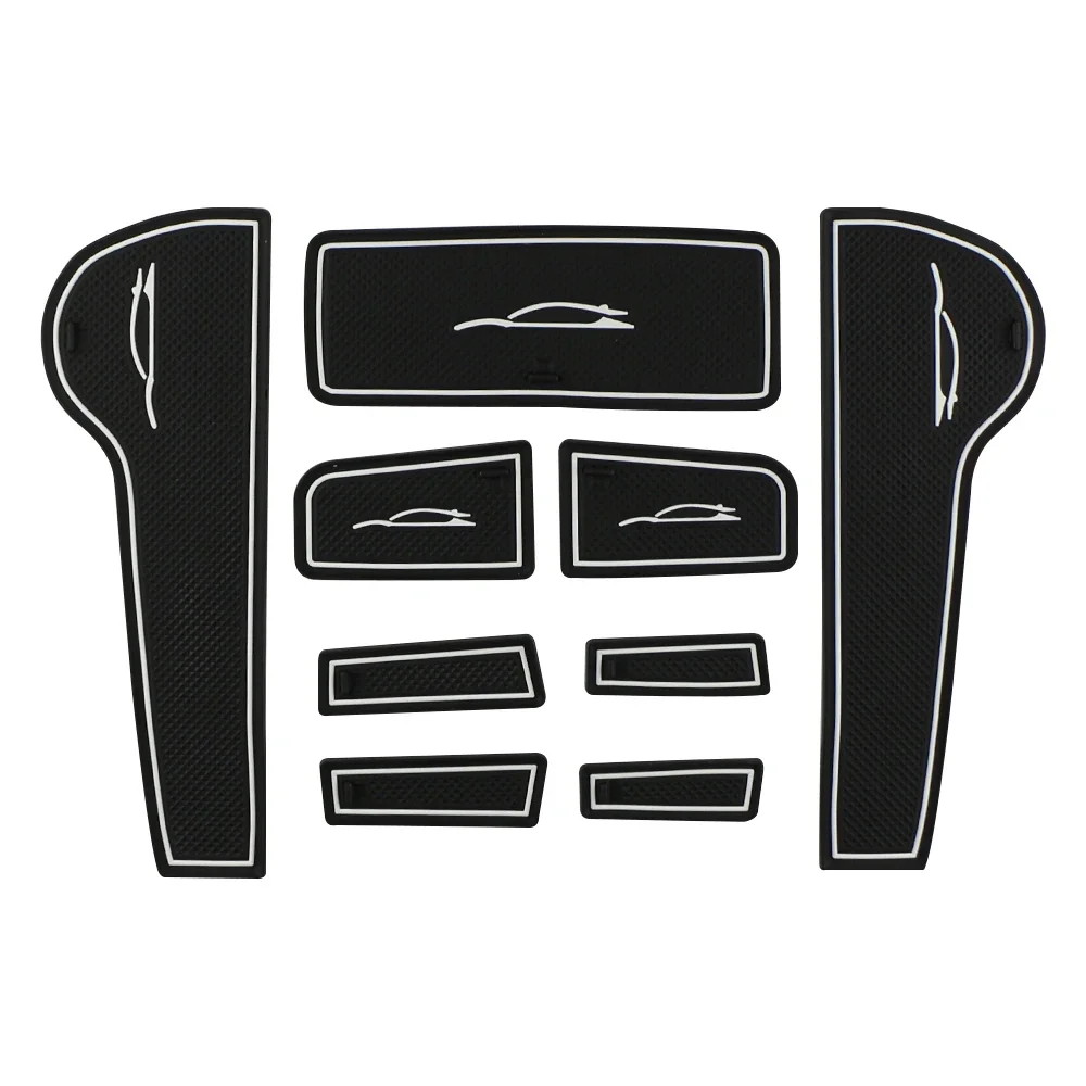 

9 шт., силиконовые Противоскользящие коврики для Chevrolet Chevry Cruze Sedan Hatchback 2009-2015
