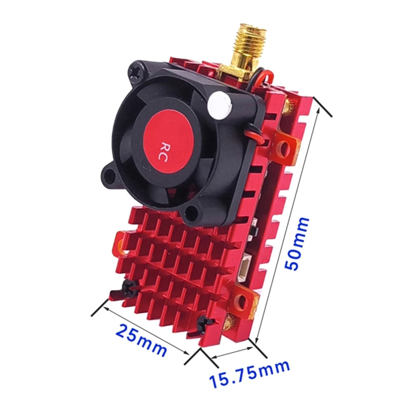 5 8G 48CH 2W FPV VTX + CCD 800TVL Cam антенна аудио видео передатчик 2000 МВт Встроенный микрофон