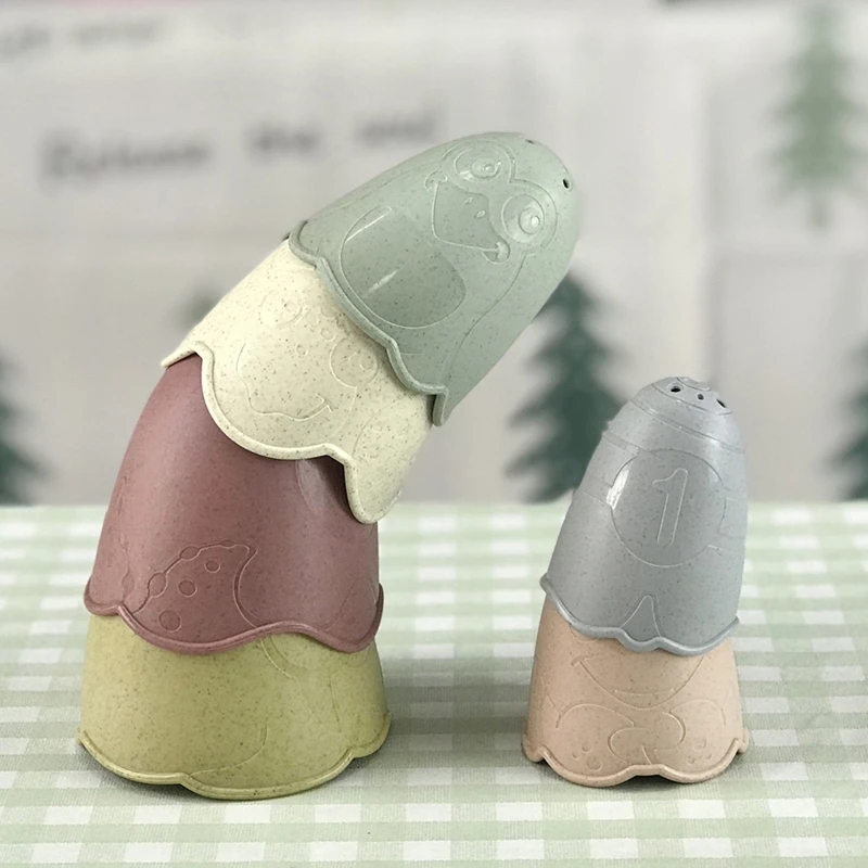 

Kids Shower Bathtub Toys Cute Cups Baby Shower Toys Cup Bathtub Kids Play Water Games Tool Kids Bathing Supplies 85DE