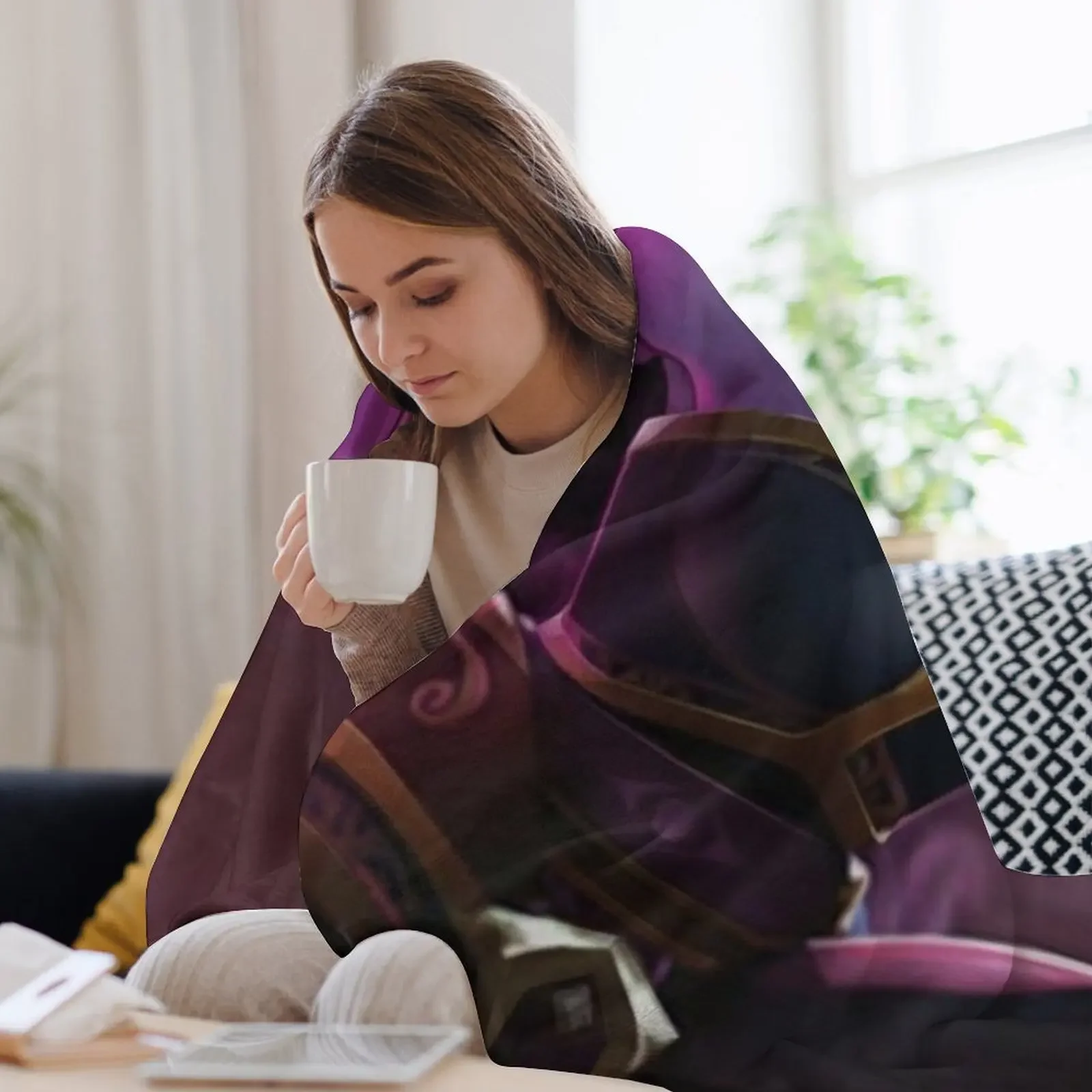 Steam dota2 Одеяло-тамплиер Assasins Идеи подарков на День святого Валентина Фланелевые