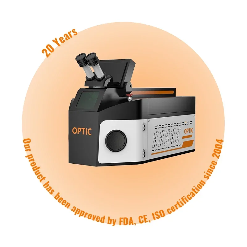 200 Вт автоматический лазерный сварочный аппарат для ювелирных изделий пайки