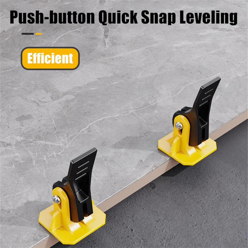 

50pcs Construction Tools Tile Leveler Adjuster Plastic Positioning Artifacts Leveler Locator Spacers For Flooring Wall Tile