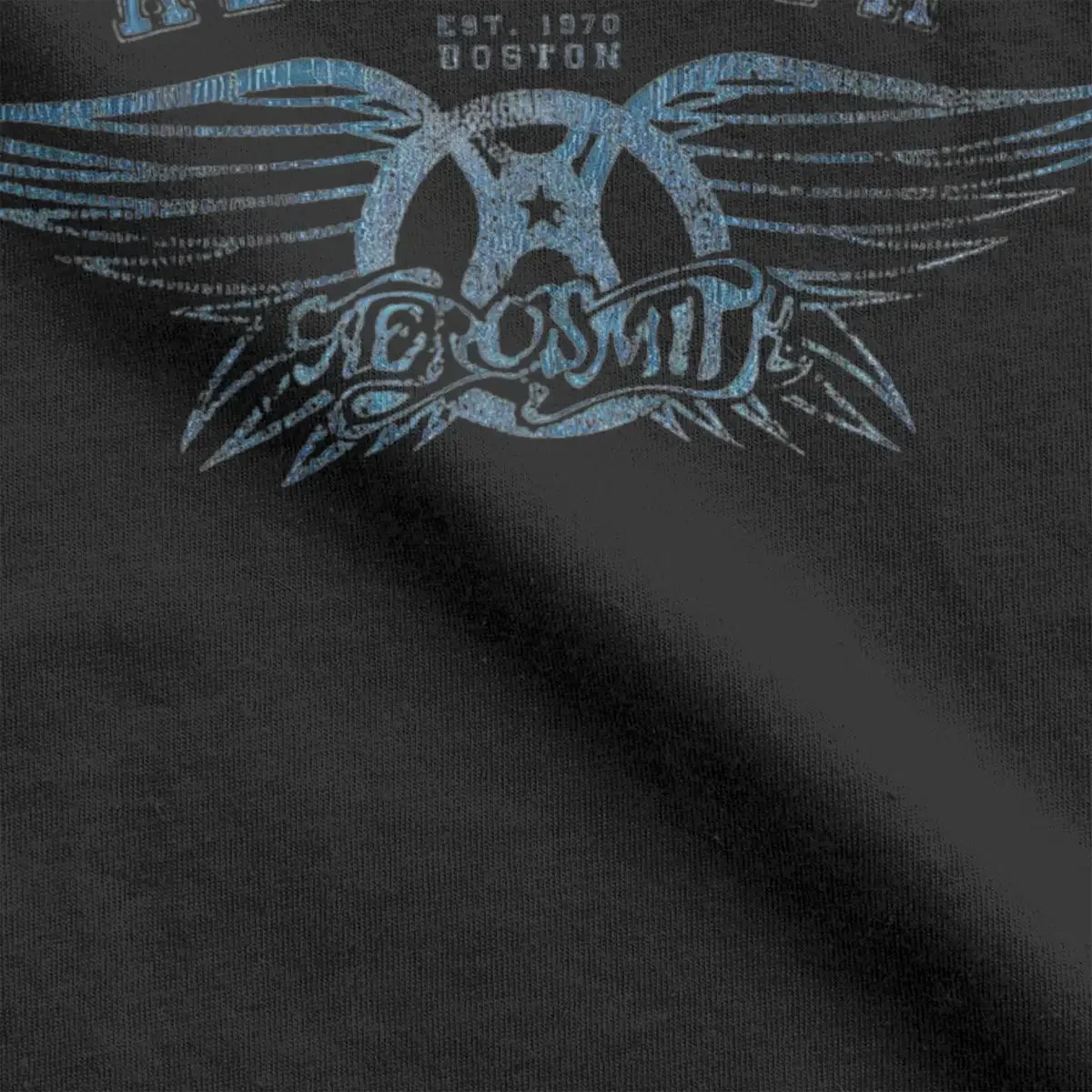 Мужские и женские футболки Est.1970 Music винтажные из чистого хлопка с короткими