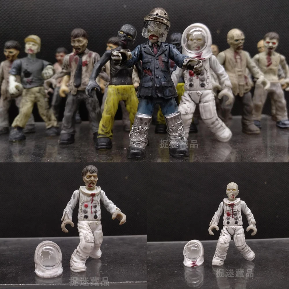 Экшн-фигурки Mega Bloks игрушки-вызовы Ходячие мертвецы модель зомби сборные детские