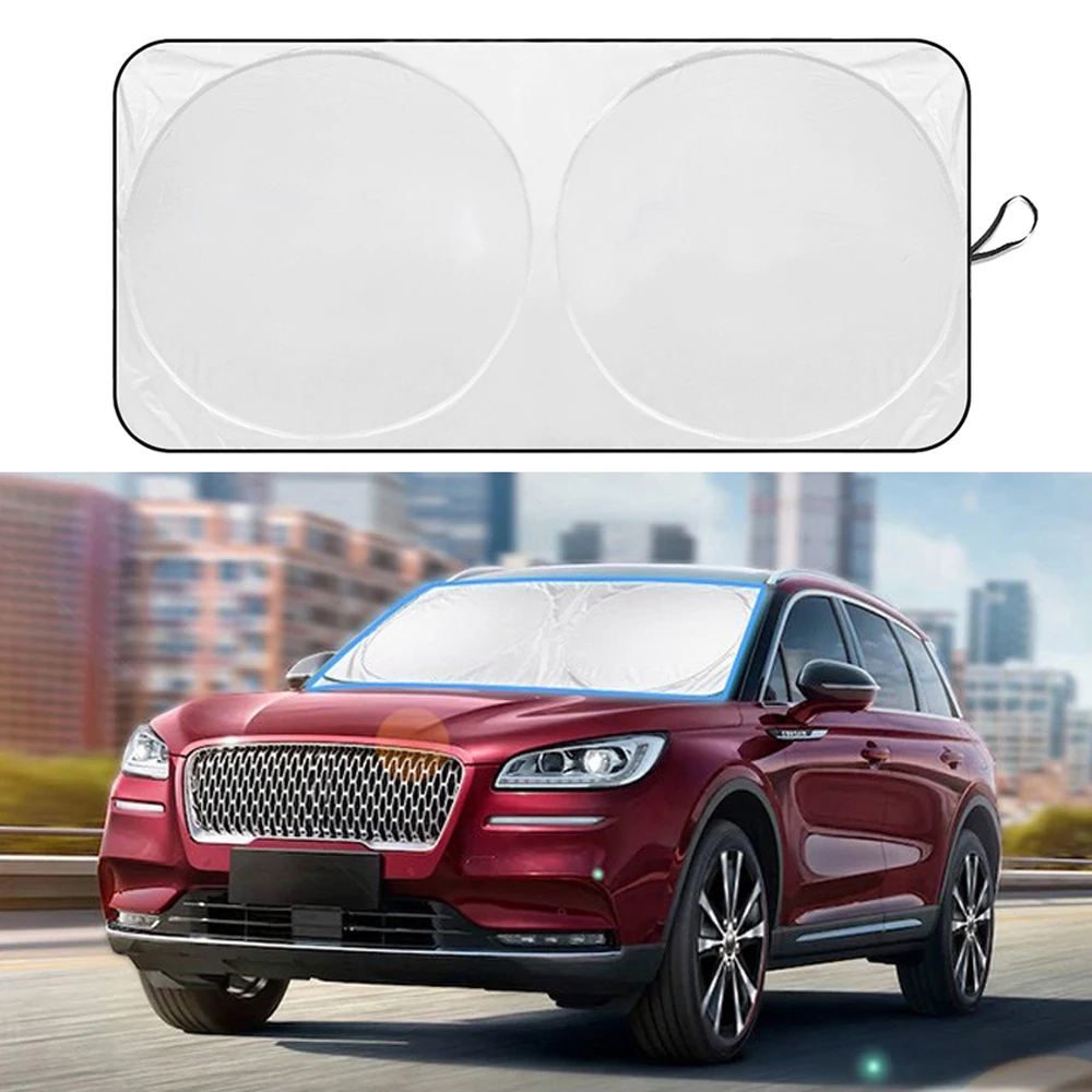 

For Mercedes Benz W212 W204 W203 W205 W211 A B C E Class Car Windshield Sunshade Sunscreen Parasol Coche Sun Shade Visor Cover