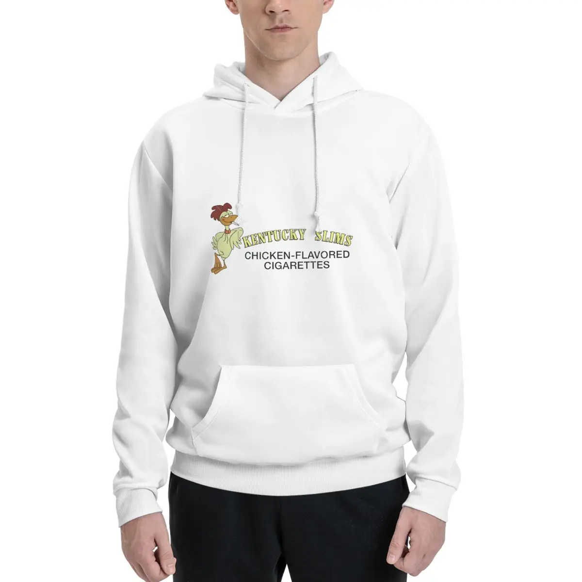 

Kentucky Slims Chicken-Flavored Cigarettes Polyester Hoodie Men's Women's Sweater Size XXS-3XL