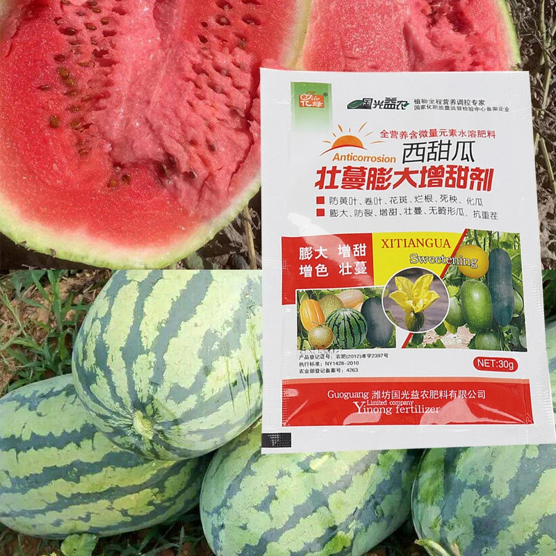 

Special Fertilizers for Watermelon, Pumpkin, Cantaloupe and Other Plants 30g