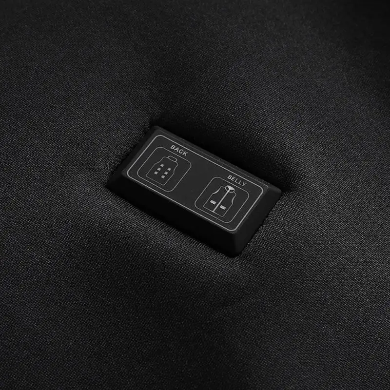 9PCS Heated Jacket Fashion Men Women Stand-up Collar V Neck Coat Intelligent USB Electric Outdoor Thermal Winter Warm Jacket
